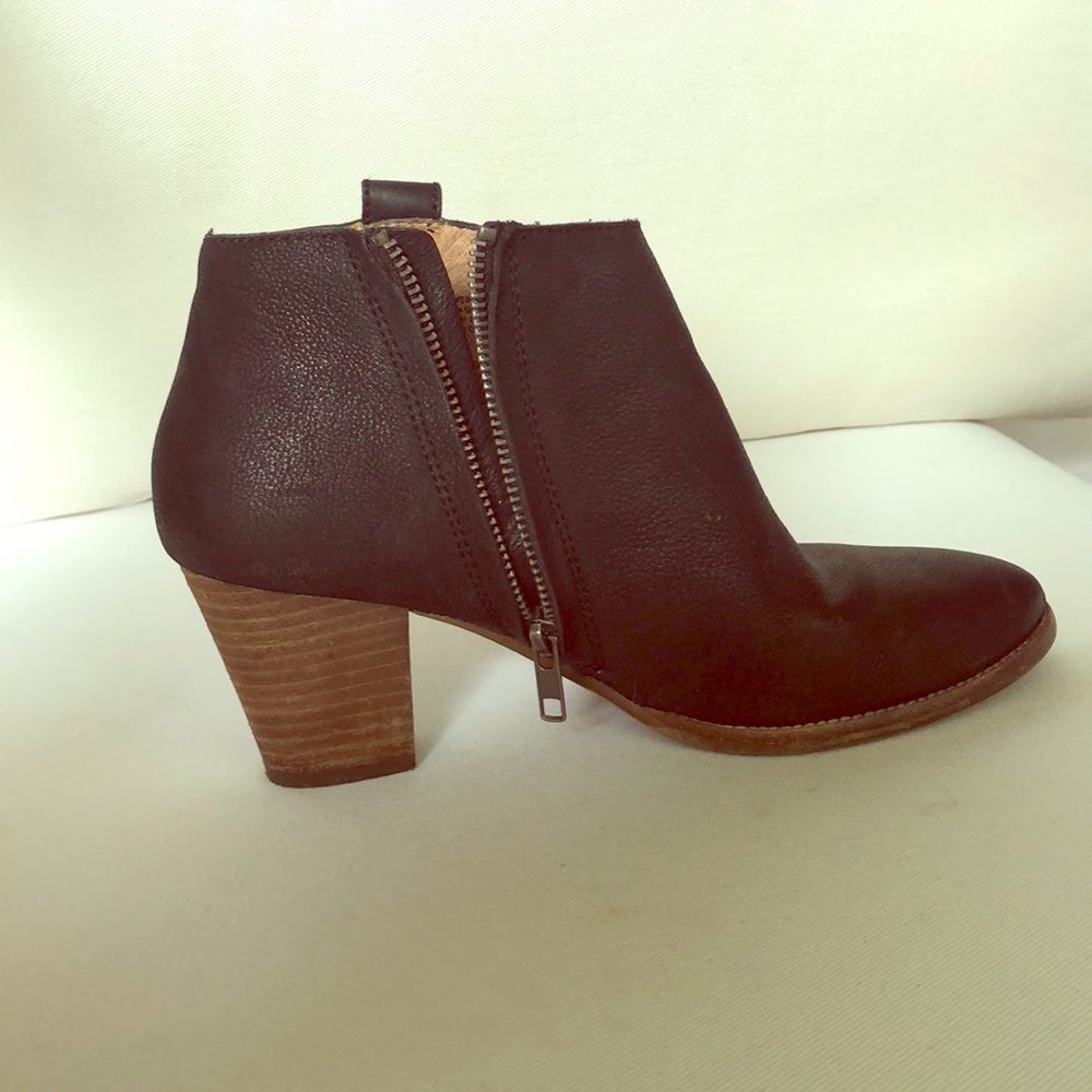 Madewell Billie boot in black leather